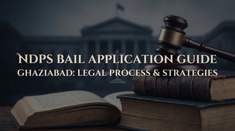 How To File Ndps Bail Application Ghaziabad