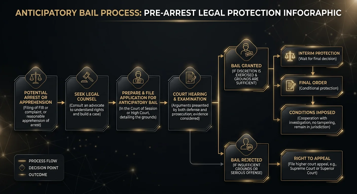 Anticipatory bail application process in Noida